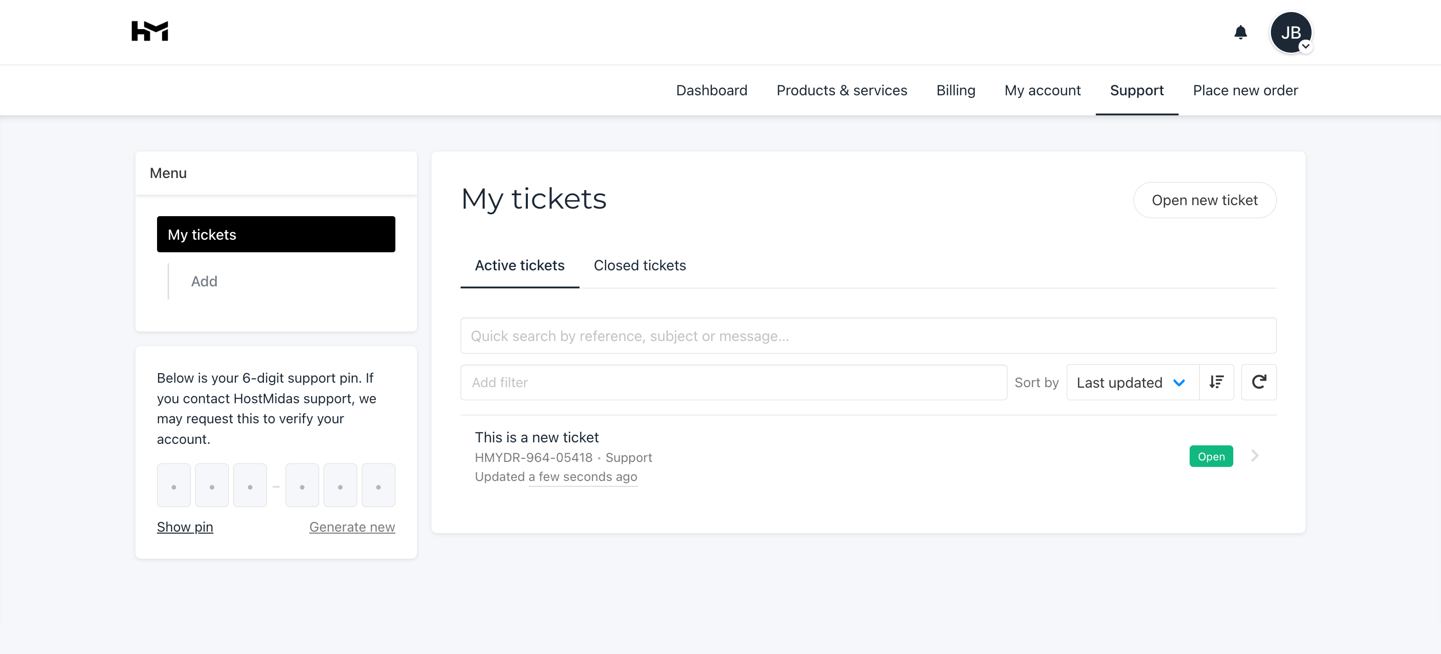 Support-ticket3 manage tickets